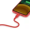 Baseus Colorful Cable USB-A į Lightning 2.4A 1,2m raudonas