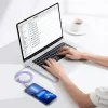 Baseus Crystal Shine Series USB-C į Lightning greitojo įkrovimo duomenų laidas 20W 1,2m violetinis (CAJY000205)