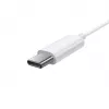 Baseus Encok C17 Į ausį įdedamos laidinės ausinės su USB Type-C mikrofonu, baltos (NGCR010002)