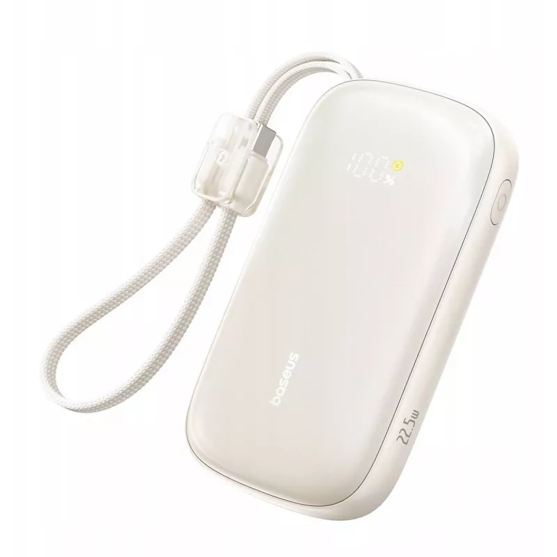 Baseus EnerFill FC21 Qpow 3 Ultra 20000 mAh 22.5W Smėlio spalvos