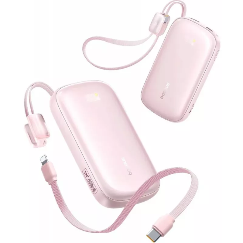 Baseus EnerFill FC21 Qpow 3 Ultra 20000 mAh 22.5W Power Bank Pink