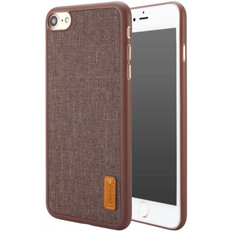Baseus Grain Case, skirta Apple iPhone 7/8/SE (2020)/SE (2022) - ruda