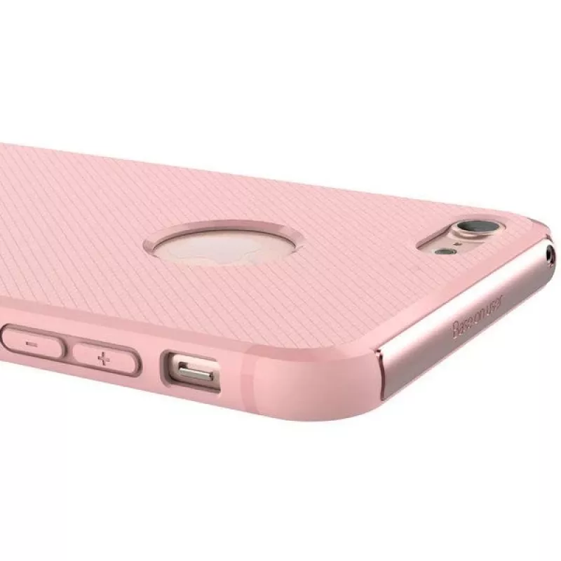 Baseus Hermit Bracket Case, skirta Apple iPhone 7 / 8 / SE (2020) - rožinė