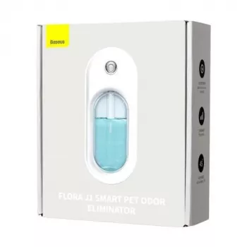 Baseus Home for Pet Flora J1 Gyvūnų kvapų neutralizatorius, 30 dienų baterijos veikimo laikas, 1500 mAh, baltas (ACFJ000002)