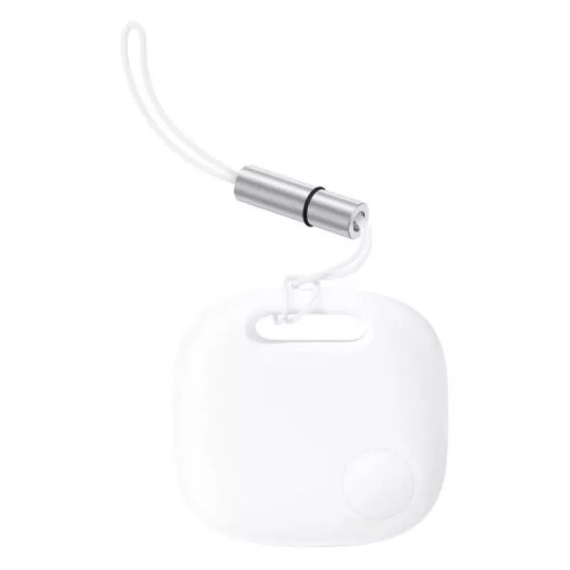 Baseus Home Intelligent T2 Pro raktų ir kitų daiktų radimo įrenginys su raktų pakabuku, belaidis, BT 5.0, baltas (FMTP000002)