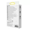 Baseus Home Intelligent T2 Pro raktų ir kitų daiktų radimo įrenginys su raktų pakabuku, belaidis, BT 5.0, baltas (FMTP000002)