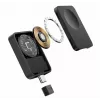 Baseus MagPro belaidis indukcinis įkroviklis, skirtas Apple Watch, 2.5W, juodas