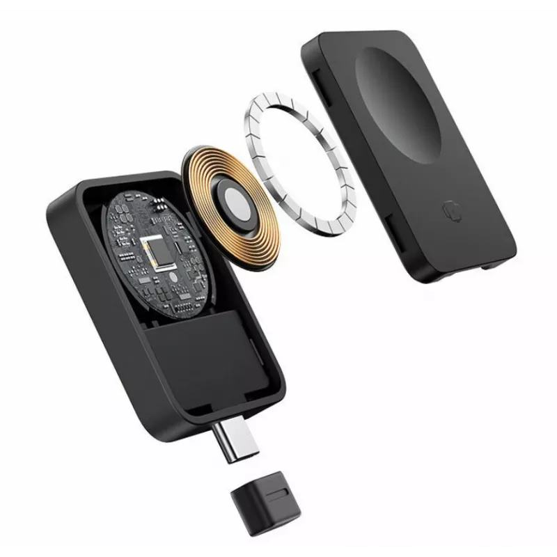 Baseus MagPro belaidis indukcinis įkroviklis, skirtas Apple Watch, 2.5W, juodas