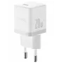 Baseus Palm Series USB-C PD Travel Charger 20W White