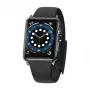 Baseus Slip-Thru dirželis apyrankė, skirta Apple Watch 3/4/5/6/SE 38mm/40mm, juoda (LBWSE-01)