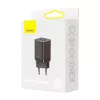 Baseus Super Si Pro Mini Fast Charger 30W, USB-C + USB-A, PD 3.0, QC 3.0, EU Plug, Black (CCSUPP-E01)