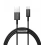 Baseus Superior greito įkrovimo duomenų laidas MicroUSB 2m juodas