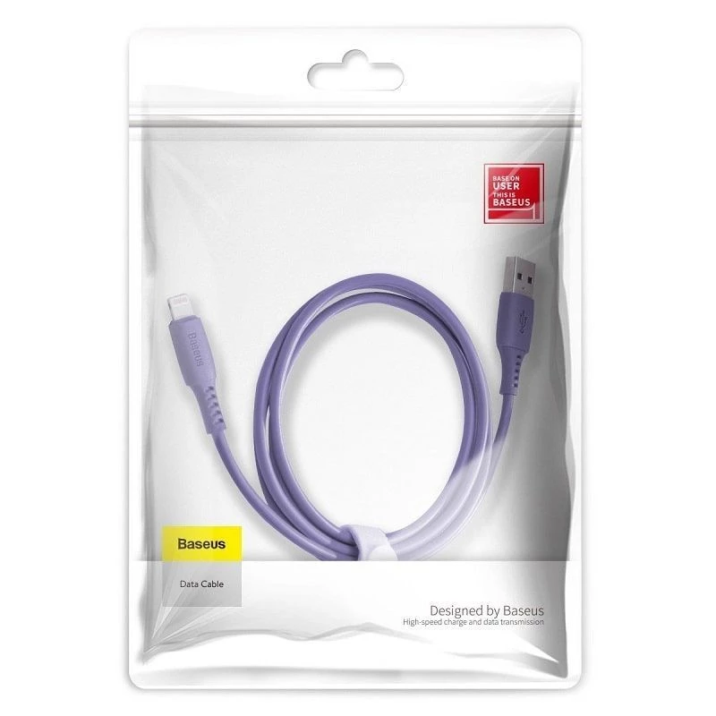 Baseus Yiven Cable USB-A to Lightning 2.4A 1.8m Blue Purple