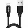 Baseus Yiven USB-A į Lightning kabelis 1,2 m 2A juodas