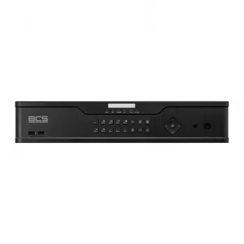 BCS 32 kanalų IP tinklo vaizdo registratorius, 4K, 4 SATA lizdai, H.265+, P-NVR3204R-A-4K-III