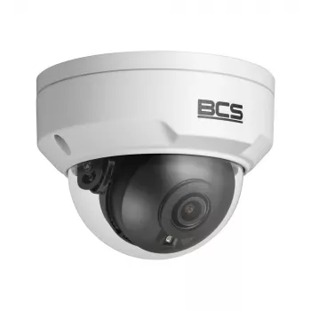BCS 5MP IP kupolinė kamera BCS-P-DIP25FSR3-Ai2 su 2.8mm objektyvu, IR iki 30m, IP67, IK10, Smart AI