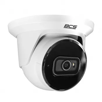 BCS 5MP IR kupolinė IP kamera BCS-U-EIP35FSR3-Ai2 su išmaniuoju AI, 2,8 mm, IP67, IK10, PoE