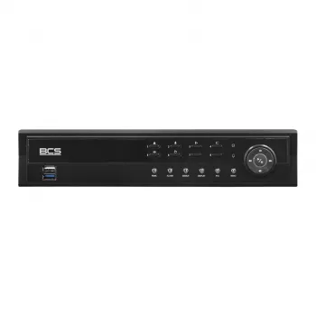 BCS 8 kanalų 4K PoE tinklo vaizdo registratorius NVR su 6TB HDD, BCS-U-NVR0802-A-4K-8P(6TB)