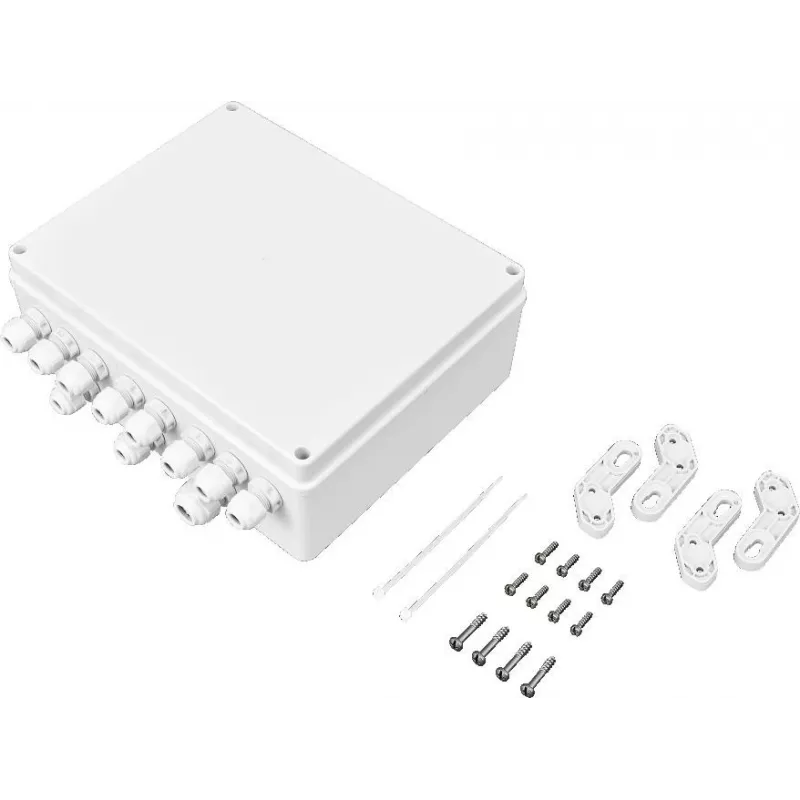 BCS 8MP IP kupolinė kamera su motorizuotu varifokaliniu objektyvu, 50m IR, IP67, IK10, PoE