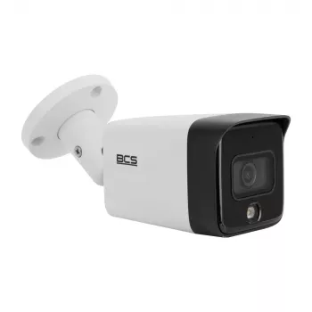BCS 8MP lauko kulkos formos IP kamera su AI analitika, 3,6 mm objektyvu, 30 m IR, IP67, PoE