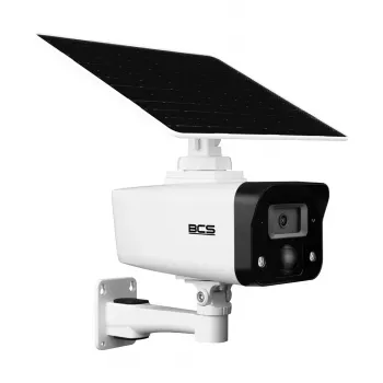 BCS BCS-L-TIP24FCR3L2-Ai-4G(SET) 2MP 4G LTE Bullet IP Camera su AI, dvipusiu garsu, IP67, MicroSD