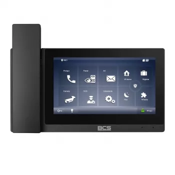 BCS-MON7500B-S 7 colių jutiklinis monitorius, juodas