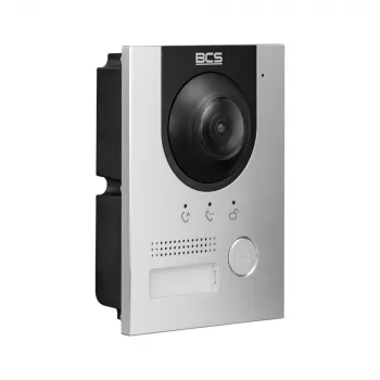 BCS-PAN1703S-S Lauko IP vaizdo domofono skydelis 3 butams, 2MP kamera, RFID, PoE