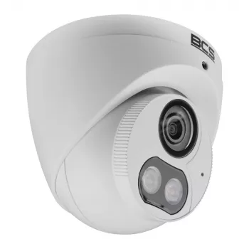 BCS Point 8MP lauko kupolinė IP kamera su AI analitika, 3,6mm objektyvas, IR 30m, PoE BCS-P-EIP18FSR3L3-AI1(2)