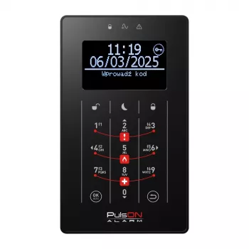 BCS PulsON LCD(BL)/S BL dvipusis nuotolinio valdymo pultas automobilio signalizacijoms