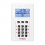 BCS PULSON LCD/C WH žadintuvas su LCD ekranu, baltas