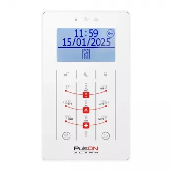 BCS PULSON LCD/S WH Room Thermostat