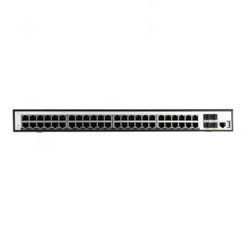 BCS SP48G-4SFP-M 48-Port Gigabit L2+ Managed Switch su 4 SFP jungtimis
