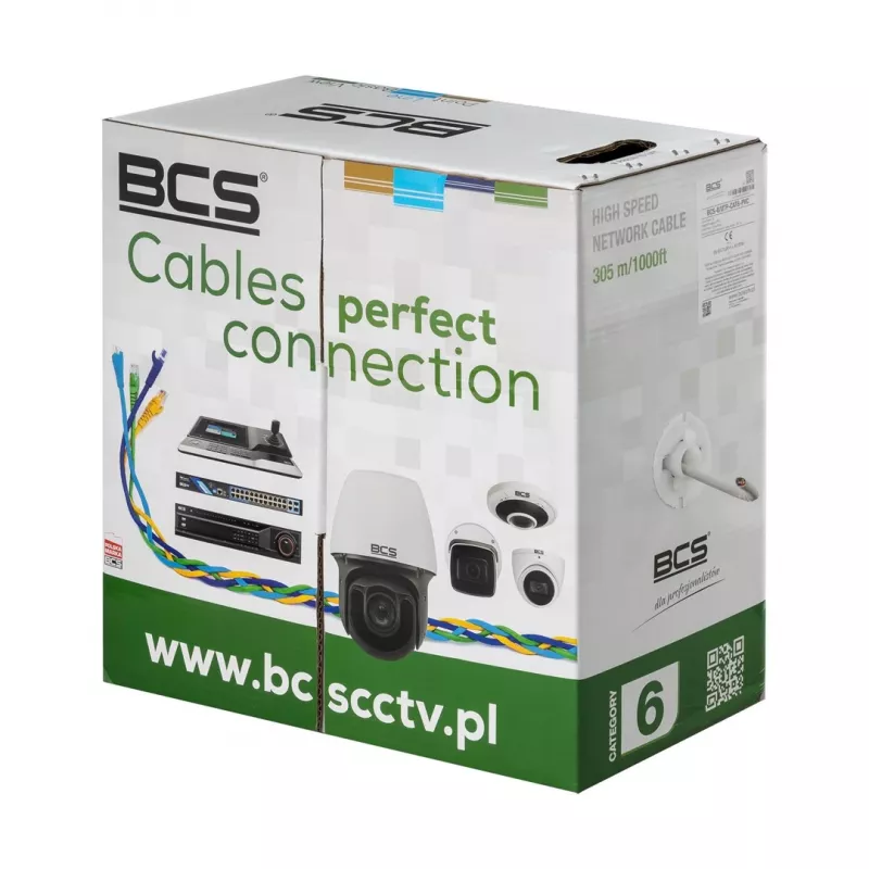 BCS U/UTP CAT6 PVC Patch Cable