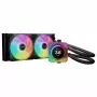 be quiet! Light Loop IO LCD 240mm All-in-One skysčio aušintuvas, juodas