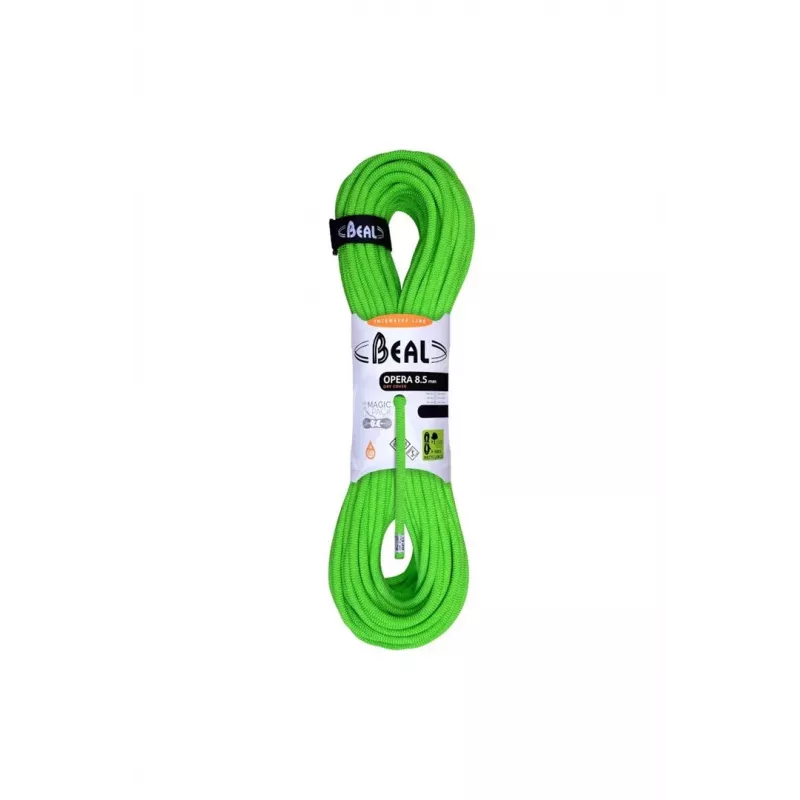 BEAL Opera Unicore virvė 8.5mm 60m Dry-Green