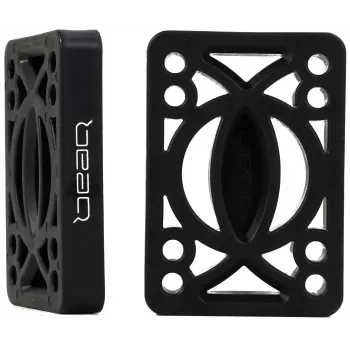 Bear Flat 1/4 Risers rinkinys (2 vnt.) - Juoda