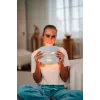 Beautifly AuraSkin Pro LED Light Therapy Face Mask - 7 spalvų, 192 diodai, įkraunamas
