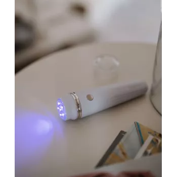Beautifly Glossy Acne Young Sonic Facial Cleansing Brush with Blue LED Light Therapy and Heating Function, Rose Gold/Pink