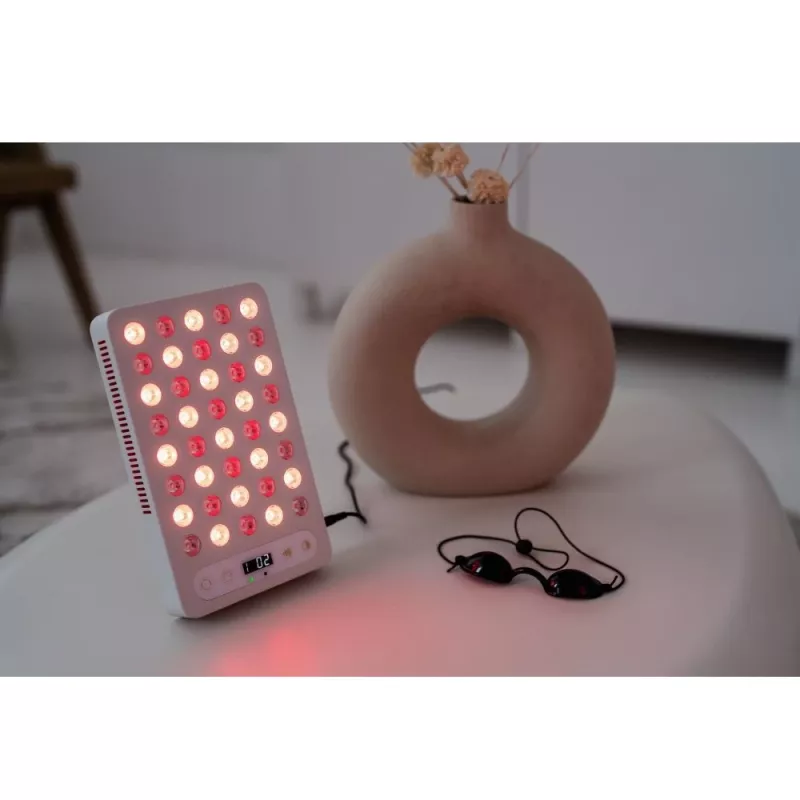 Beautifly SkinPure Therapy LED šviesos terapijos prietaisas - 7 spalvų fotonų terapija veidui ir kaklui