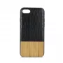 Beeyo Apple iPhone 7 Plus / 8 Plus Wooden Case - Natūralaus medžio galinis dangtelis su TPU rėmeliu
