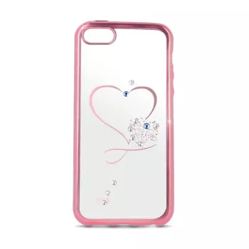 Beeyo Heart Back Cover, skirta Samsung Galaxy A5 (2016) A510 - Rožinė