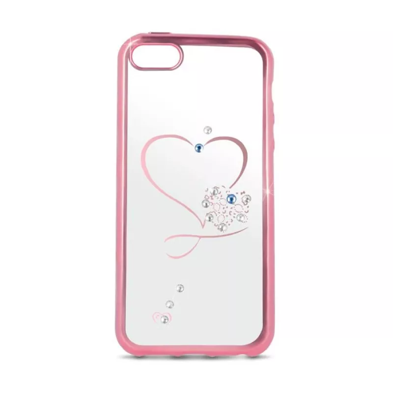 Beeyo Heart Back Cover, skirta Samsung Galaxy A5 (2016) A510 - Rožinė