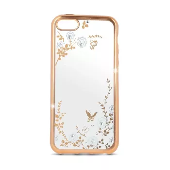Beeyo LG X Power Secret Garden TPU Back Cover Gold