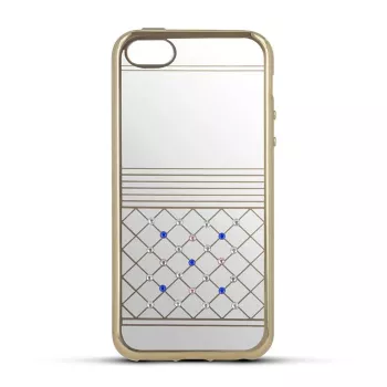 Beeyo Luxury TPU Case, skirtas Huawei P8 Lite 2017 / P9 Lite 2017 / Honor 8 Lite - Gold