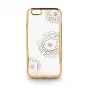 Beeyo Sony Xperia E5 Flower Dots TPU Dėklas Auksinis