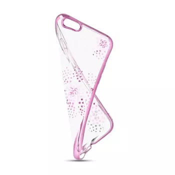 Beeyo Sony Xperia E5 Flower Dots TPU Case Pink