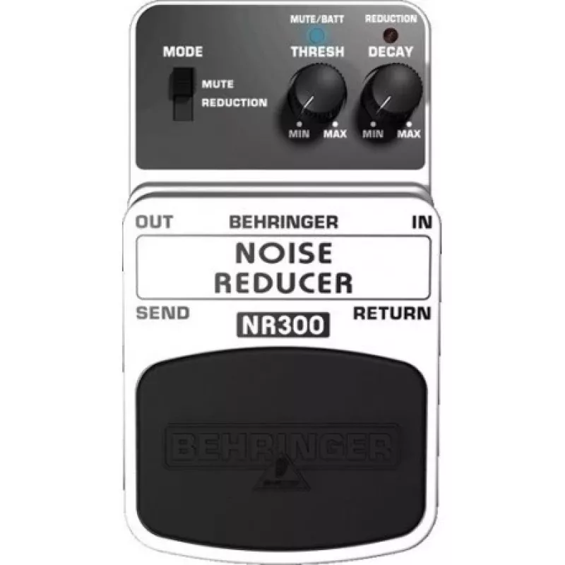 Behringer NR300 Noise Gate efektų pedalas su Send/Return kilpa gitarai, bosui, klavišiniams ir vokalui