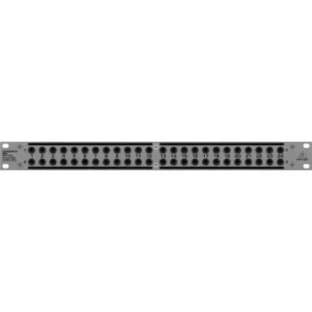 Behringer PX3000 48 taškų 1/4 colio TRS pataisų skydas, 1U stovo montavimas, 3 režimų perjungimas