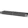 Behringer PX3000 48 taškų 1/4 colio TRS pataisų skydas, 1U stovo montavimas, 3 režimų perjungimas