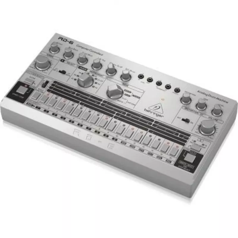 Behringer RD-6-SR analoginė būgnų mašina - sidabrinė